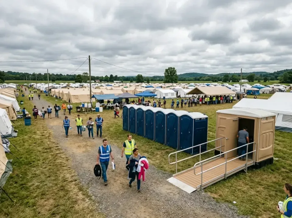 disaster-relief-camp-restrooms-010 — frequently asked questions, Dumpster & Portable Bathrooms Rental in Post Falls, ID